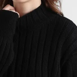 Only Black Relaxed Fit Pullover image 5