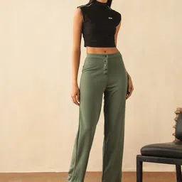 PRIMAL GRAY Women Classic Square Cut Pants-image-24