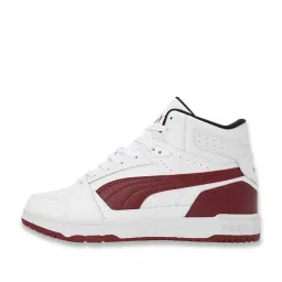 Puma Men's RBD Game Nova White Ankle High Sneakers image 2