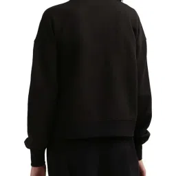 CALVIN KLEIN Black Cotton Relaxed Fit Jacket image 2