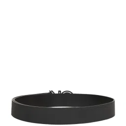 CALVIN KLEIN Black Smooth Leather Belt image 2