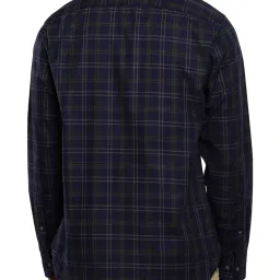 Tommy Hilfiger Navy Regular Fit Checks Shirt image 2