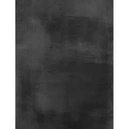 Obsessions Dark Grey Imitation Rabbit Fur Shaggy Carpet - Large image 2