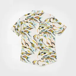 Fame Forever by Lifestyle Kids Off White Casual Shirt image 2