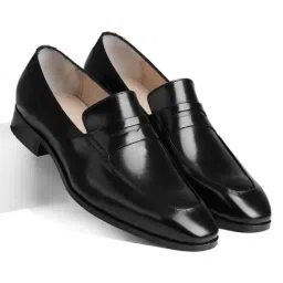 Luxoro Formello Men's ANDRES Black Loafers-picture-14