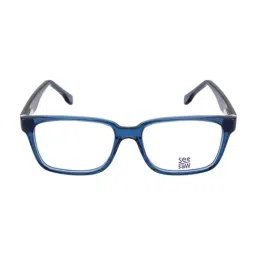SeeSaw Shiny Blue Rectangular Eye Framesfor Kids image 2