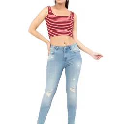 RECAP Light Blue Mid Rise Jeans image 5