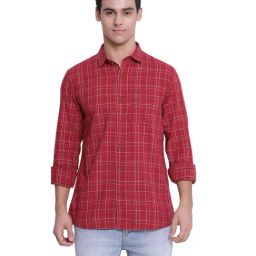 Turtle Maroon Checks Shirt-picture-39