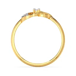 Candere by Kalyan Jewellers Stylish Design 18k Yellow Gold & Diamond Ring image 5