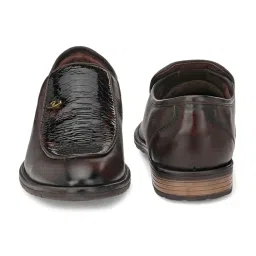 Hitz Luxure Men's Brown Formal Loafers image 5