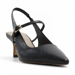 Aldo Women's ELODIA Black Sling Back Stilettos-picture-31