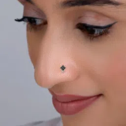 GIVA 925 Sterling Silver Nosepin for Women image 2