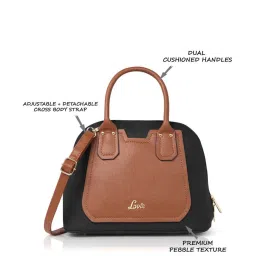Lavie Hilite Cabanel Dome Black Solid Medium Handbag image 5