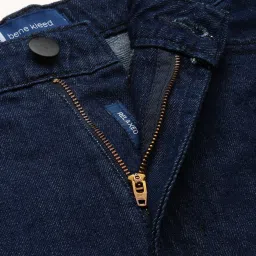 Bene Kleed Blue Cotton High Rise Flared Jeans image 5