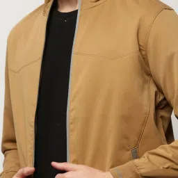 showoffff SHOWOFF Khaki Slim Fit Jacket image 5