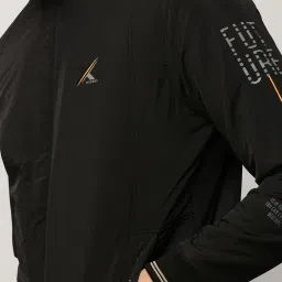 showoffff SHOWOFF Black Slim Fit Jacket image 5