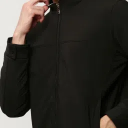 showoffff SHOWOFF Black Slim Fit Jacket image 5