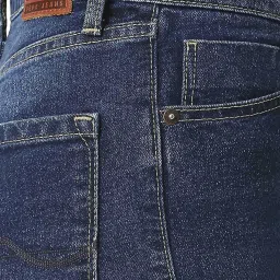 Pepe Jeans Blue Cotton High Rise Straight Jeans image 5