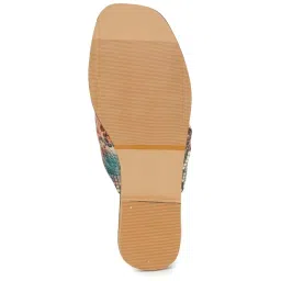 Shezone  Women's Multicoloured Thong Sandals image 5