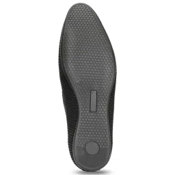 San Frissco Men's Black Casual Loafers image 5