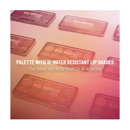 SWISS BEAUTY Matte Lip Palette Shade 1 - 12 gm image 4