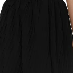 Smarty Pants Black Midi Skirt image 5