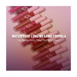 SWISS BEAUTY Super Matte Liquid Lipstick Make it Hot - 3.5 ml image 4