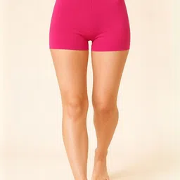 CKARFE Women Mid-rise High Coverage Stretch Boy Shorts image 3