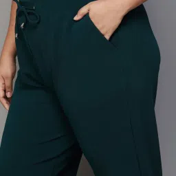 Nexus by Lifestyle Green Mid Rise Pants image 5