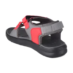 Furo By Red Chief Men's Grey Floater Sandals image 5