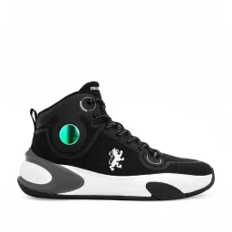 Red Tape Men's Hustle Collection Black Ankle High Sneakers image 2