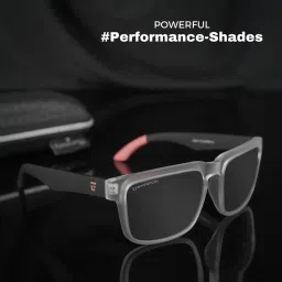 Eyewearlabs Outlaws Black UV Protection Rectangular Unisex Sunglasses image 2