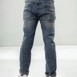 celio celio* Mid Blue Slim Fit Heavily Washed Jeans image 2