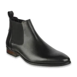 J. Fontini by Mochi Black Chelsea Boots image 3