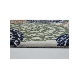 Presto Green & White Polyester Carpet image 5