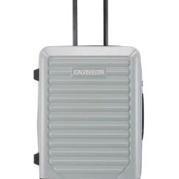 CALVIN KLEIN Odyssey Heather Grey 8 Wheels Medium Hard Cabin Trolley Bag-picture-47