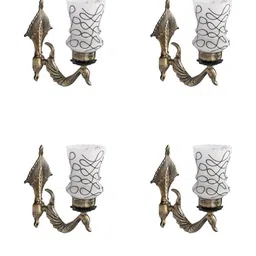 SOMIL Black Glass Cylinder Printed Wall Lamps-image-42