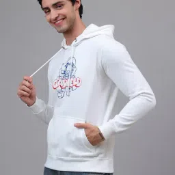 Free Authority Garfield Printed Regular Fit Hoodie For Men image 3