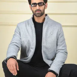 Crimsoune Club Grey Regular Fit Jacket-picture-32