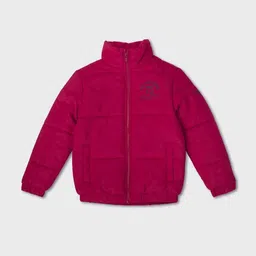 Pepe Jeans Boys Mock Collar Solid Puffer Jacket-picture-20