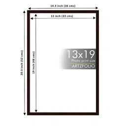 ArtzFolio Brown 5 to 7 Pieces Wood Wall Photo Frames image 3