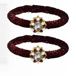 Vidhya Kangan Women Maroon Bangle-picture-49