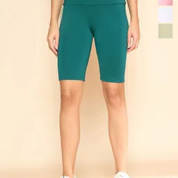 COLOR CAPITAL Pack Of 4 Mid-Rise Cycling Tights-picture-16