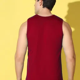 WOOSTRO Pack of 2 Printed Combed Cotton Innerwear Vests with Intelliease Technology image 3