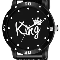 Miss Perfect Men Printed Watch with Bracelet Set image 3