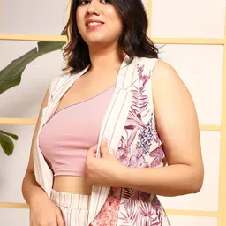 Vibes by Deebaco One Shoulder Top With Shorts Co- Ords image 2