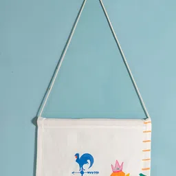 The Wishing Chair Jungle Time Handpainted Cotton Fabric Height Chart image 2