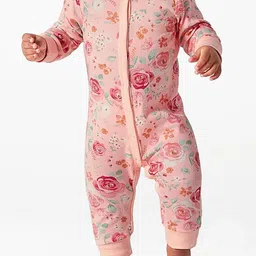 TuddyBuddy Girls Pack of 2 Printed Sleepsuit-picture-33