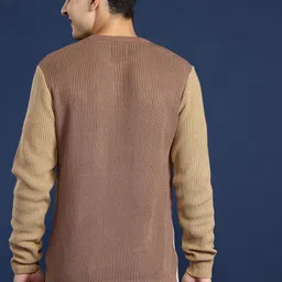 Mast & Harbour Colourblocked Acrylic Pullover image 4