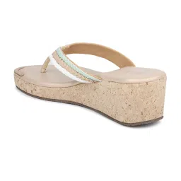 Inc.5 Women's Golden Thong Wedges image 5